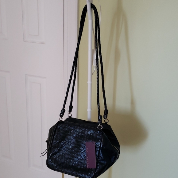 Elliot Lucca long shoulder strap leather bag - Picture 4 of 9